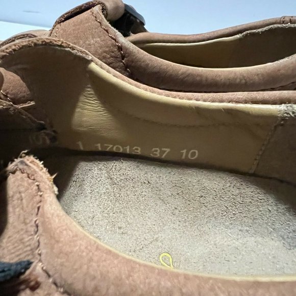 Birkenstock Footprints Merced Fisherman Sandal men\'s size 10 tan main image 4
